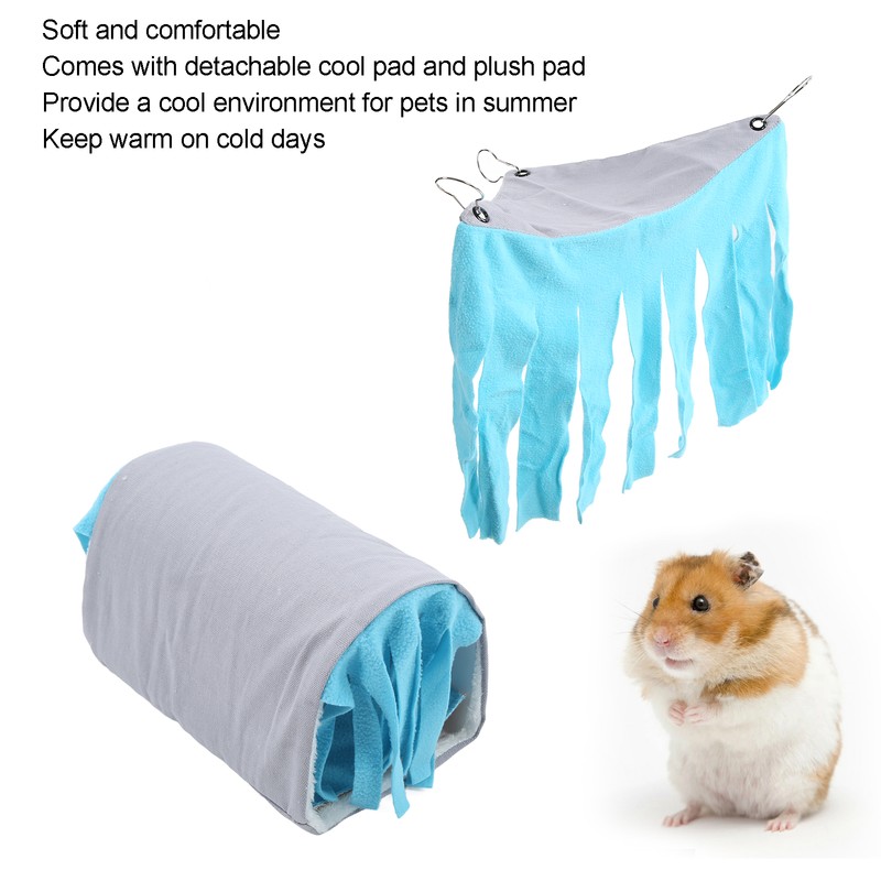 Pet Tunnel House Removable Small Animal Hideout Playing Tube with