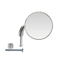 3" Round Vintage Style Chrome Shorty Motorcycle Mirror