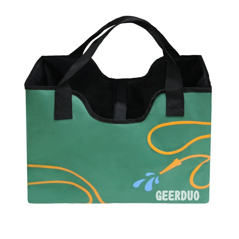 GeerDuo Garden Hose Storage Bag, Portable Expandable Hose Holder for