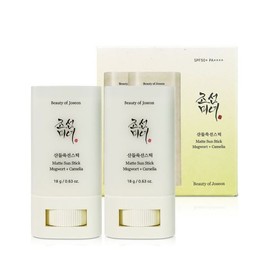 Joseon Minyeo 조선미녀 산들쑥 선스틱 18g(SPF50+) 1+1 기획세트 (C) Joseon Beauty Mugwort Sun Stick 18g (SPF50+) 1+1 Special Set (C)