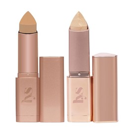 No Limits Cream Bronzer Stick x Aim High Highlighter Stick:_Harmony x Genuine (Medium)