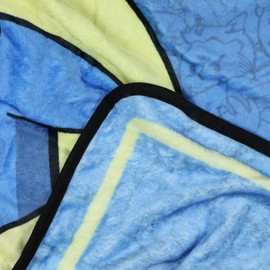 JUST FUNKY Fallout Blaket Video Game Vault-Tec Boy Mascot Logo 45"X60" Throw