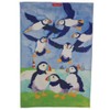 Emma Ball By The Seaside Puffin design tea towel by Emma Ball