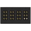 RiteAV 11.2 Surround Sound Speaker 22 Banana Port Wall Plate