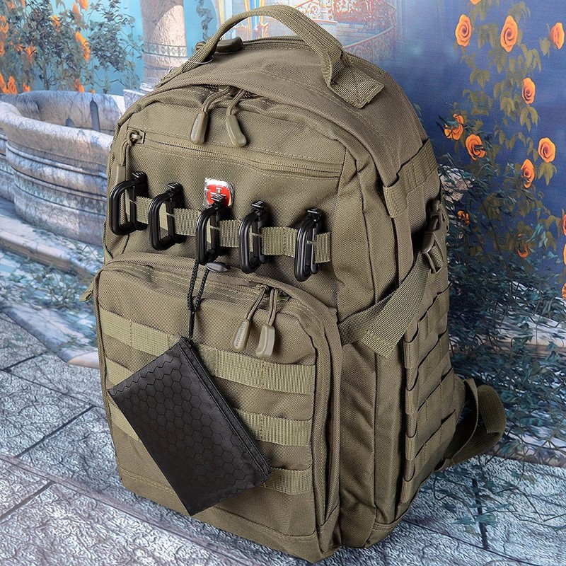 Molle Clip Tactical Multipurpose Small D-Ring Grimloc Locking Hanging Hook