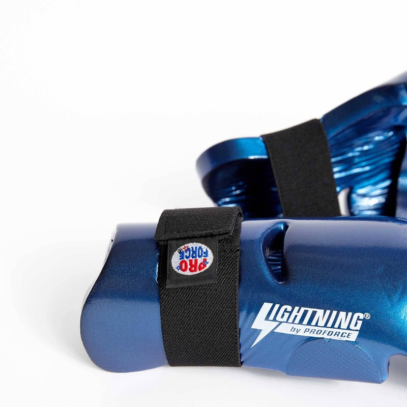 PROFORCE Lightning Punches Karate Sparring Gloves - Blue - Medium