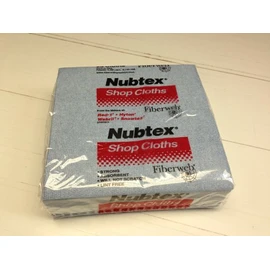Nubtex 617 Wipes 16" x 17" Large Shop Cloths (Bag of 25 cloths)