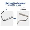 Bubble Paddle Tool Fiberglass Laminating Bubble Roller Aluminum Head for