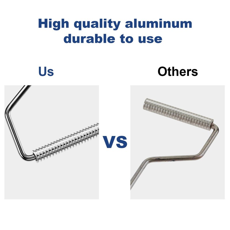 Bubble Paddle Tool Fiberglass Laminating Bubble Roller Aluminum Head for