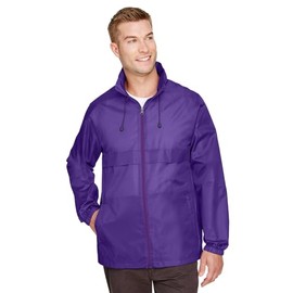 Team 365 Adult Zone Protect Lightweight Jacket, Sport Purple, Large
