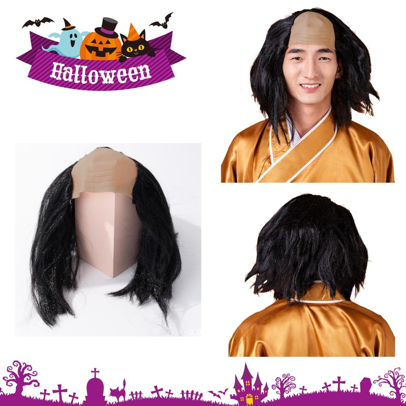 (RONGUI) Ochimusha Halloween Cosplay Wig, Dr. Vulture, Vulture, Wig, Funny,