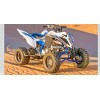 YAMAHA RAPTOR 700 WHITE FRONT FENDER VENTED NOSE HOOD, RADIATOR