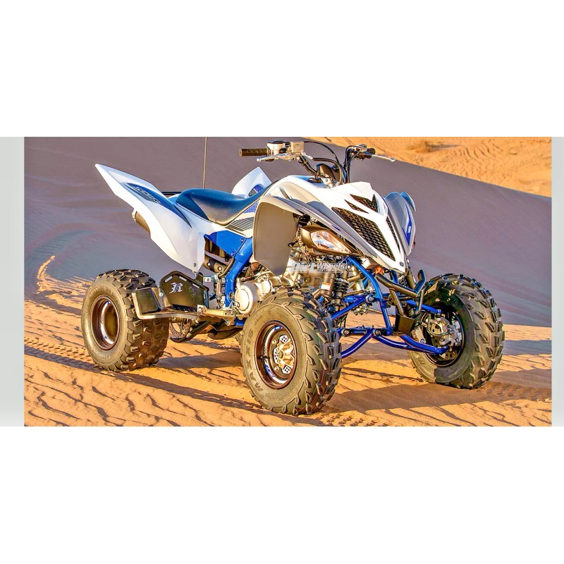 YAMAHA RAPTOR 700 WHITE FRONT FENDER VENTED NOSE HOOD, RADIATOR