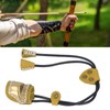 Archery Leather Finger Guard Comfortable Regulating Ergonomic Simple Use Archery