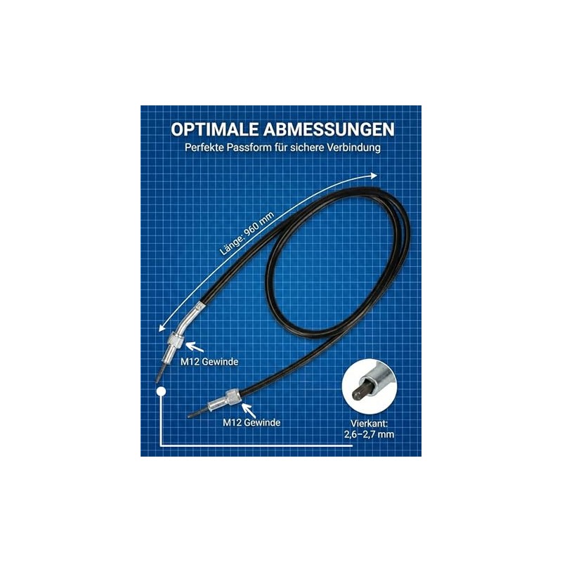 Speedometer Cable - Fits KTM LC4 640 EGS Enduro Supermoto