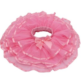 Tortoise & Rabbit Little Girls and Big Girls Tulle Tutu Skirt,Pink,5-6 Years