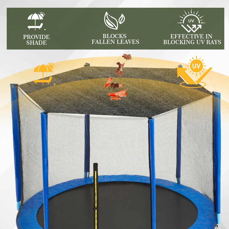 Trampoline Sun Protection Cover, Diameter 185 x 244 cm, Generic