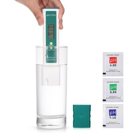 PH Meter Digital PH Meter PH Litmus Test Strips/Temp Multifunctional Tester, High Precision 3-in-1 Multifunctional Water Test Meter for Aquariums, Hydroponics, Swimming Pools, Drinking Water Quality