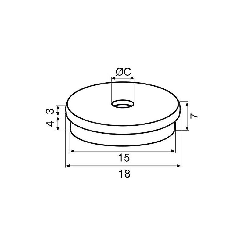Wagner QuickClick Furniture Glides in Various Sizes, Furniture Protectors to