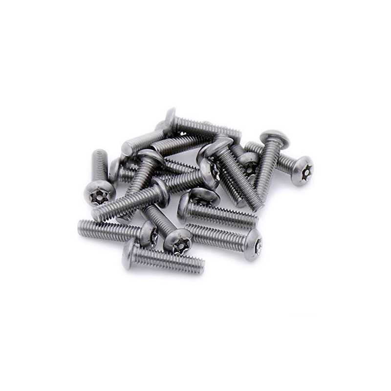 M4 (4mm x 12mm) TX Security Socket Button Machine Screw