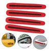 Mobestech 4pc Car Door Handle Protector Stickers Reflective Scratch Resistant