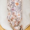 Large Premium Knit Baby Swaddle Receiving Blanket Flora by Copper