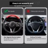 XUKEY Car Steering Wheel Cover Leather Breathable Anti-slip Car Accessories