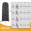 COOSOO Folding Ladder Cover Dustproof & Waterproof with Drawstring for