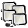 Leddictive 4 Pack LED Flood Lights Outdoor, 100W 10000LM Super