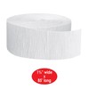 FR Festive Crepe Streamer (white) Party Accessory (1 count) (1/Pkg)