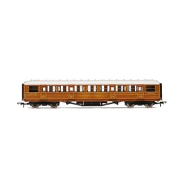 Hornby R40453 LNER Gresley Corridor Teak Coaches 3rd class 31869