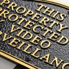 Morgtta Video Surveillance Signs, Home Security Camera - Thick and