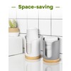 housewife cabinets Bathroom Cup Dispenser - Small Cup Holder for