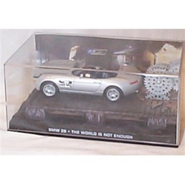 universal hobbies JAMES B0ND 007 THE W0RLD IS N0T ENOUGH B.M.W Z8 film scene car 1:43 scale diecast model