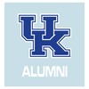 Craftique Kentucky Decal (BLUE/WHT UK ALUMNI DECAL (5"), 5 in)