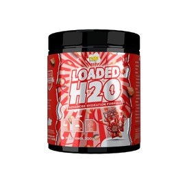 CNP Professional Loaded H20 Advanced Hydration Formula with Potassium, Sodium & Chloride for Electrolyte Balance. 20 Servings, 300g 5 Mouth-Watering Flavours (300g, Strawberry Laces)