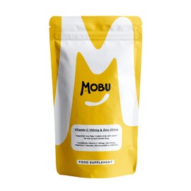 Vitamin C 100mg and Zinc 20mg 120 Tablets | High Strength Immune System Support | Vitamin C & Zinc Supplement | Vegan | GMP Approved | Letterbox Friendly | MOBU UK