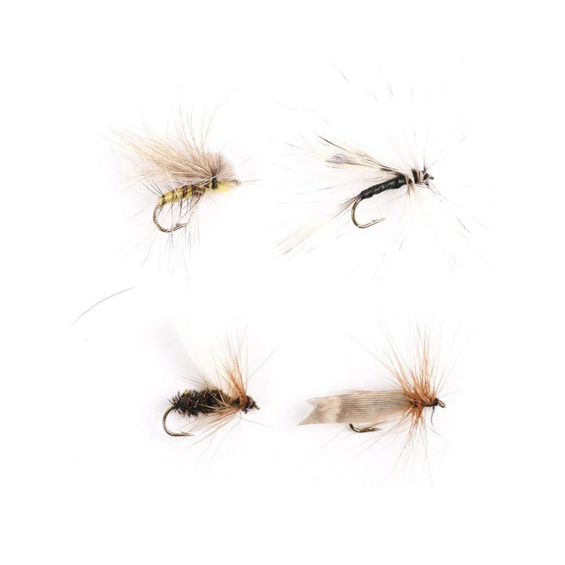 ANCLLO Pack of 12 Top Rated Dry/Nymph/Streamer Fly Fishing Fly