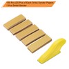 sourcing map 100pcs Detail Sander Paper Kit 80/120/180/240/400 Grits 3.5"