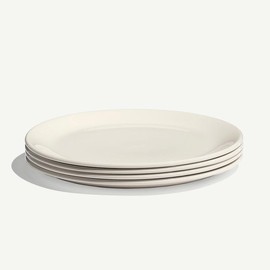 Made In Cookware, Dinner Plates for Luxurious Dining, 11", Porcelain, Crafted in England, Set of 4/8 - Choose Your Pack - Color: White, Size: 4-Pack