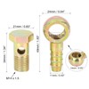 X AUTOHAUX 14mm Banjo Internal Diameter Banjo Hose Barb Bolt