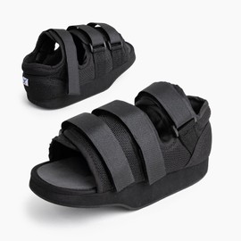 Medically Approved: Post-Op Heel Weight Bearing Shoe - Supplied to UK Hospitals for patients to offload weight to forefoot region (S) UK Shoe size 3-5