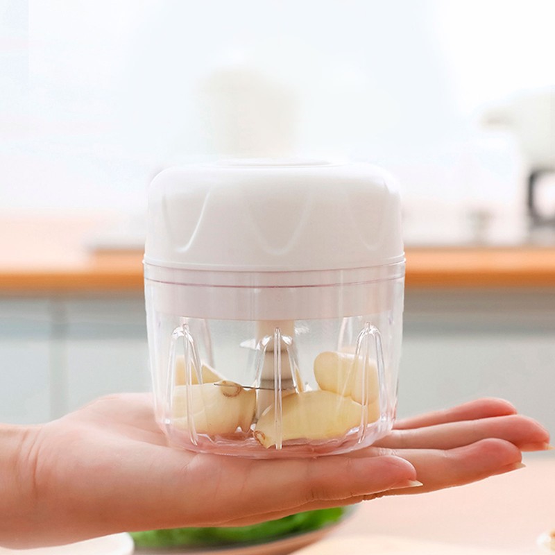 Electric Garlic Chopper Cutter Cordless Food Vegetables Fruits Blender for
