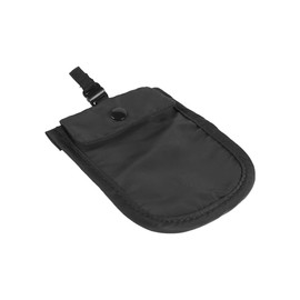Tiardey 2 Pack Travel Money Belt Hidden Bra Purse Under Clothes Anti Theft Wallet Secret Pocket for Passport Cash Credit Cards Valuables Adjustable Fit Black Pink