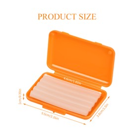 10 Stück Kieferorthopädisches Wachs, Zahnwachs für Zahnspange, Dentalwachs Zahnspangenträger Wach, Zahnspangen Wachs, Dental Braces für Zahnspange zur Linderung von Reizungen und Schmerzen