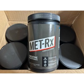 MET-Rx Lot 6 Met-Rx Creatine Monohydrate Powder, Unflavored (14.1 oz) BB 6/25 Case Pack