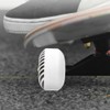 4PCS 95A PU White Stripe 52x30mm Skateboard Double Rocker Wheel