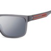 POLAROID Mens S Sunglasses Matte Grey 57, Matt grey, 57