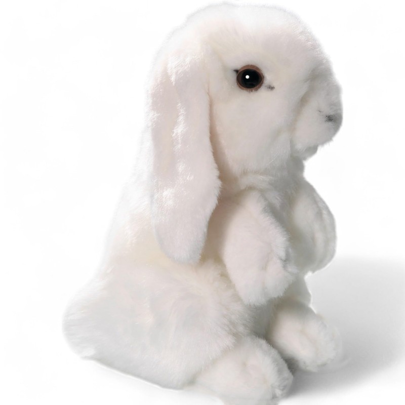 Carl Dick 3624 Standing White Rabbit Snow Bunny Approx. 18
