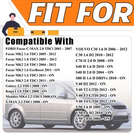 LEVANLIGHT Mass Air Flow Meter Sensor Replacement Fit for Focus Mk2 II Mk3 III C-MAX Replace#7M5112B579BB, 1480570,7.22184.25.0,722184250,31251735,8ET009142-821,30087,135088,2505088